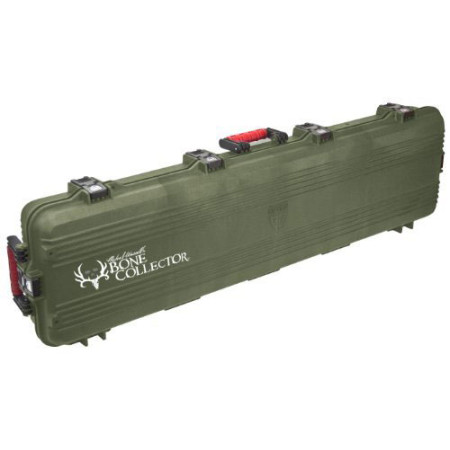 Bone Coll AW Dbl Scoped Rifle Case w/ wheels-Green