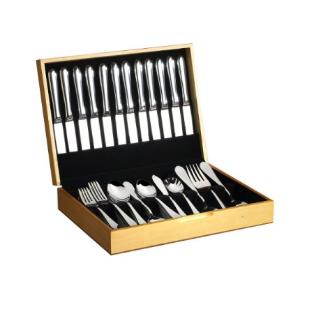 Wallace Oak 120-pc Silverware Chest 