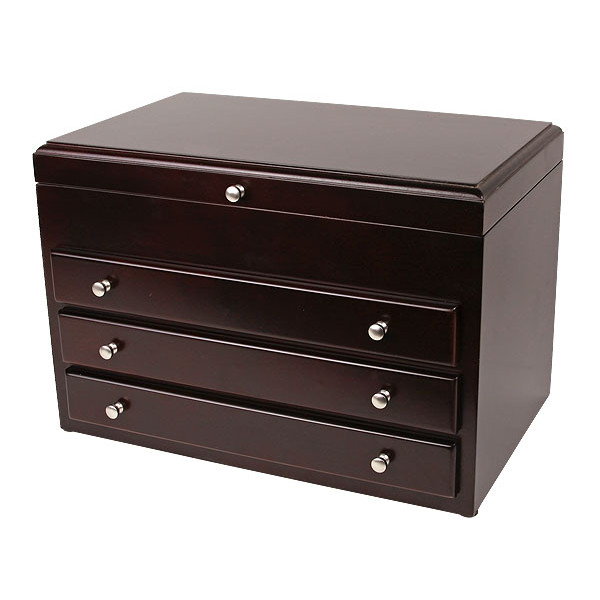 Wallace Stratford 3Drawer Jewelry Box American Box