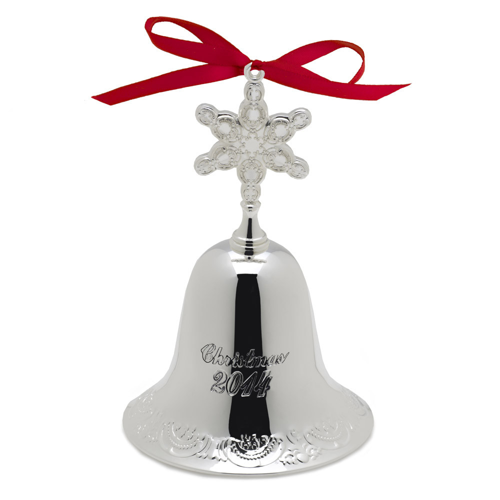 Wallace SilverPlated 2014 Grand Baroque Bell 20th Edition American Box