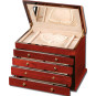 Heritage Upright Jewelry Chest - Teakwood