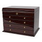 Heritage Upright Jewelry Chest - Teakwood